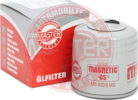 MASTER-SPORT GERMANY 920/8-MG-OF-PCS-MS - Filtru ulei parts5.com