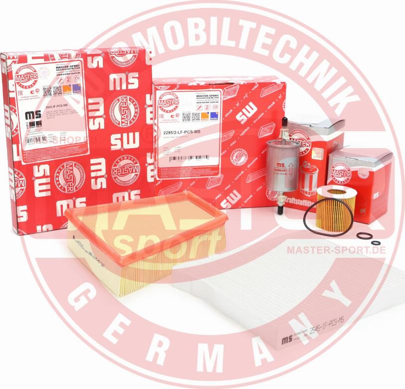 MASTER-SPORT GERMANY 450001553 - Set filtre parts5.com