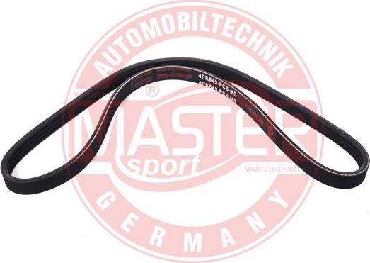 MASTER-SPORT GERMANY 4PK845-PCS-MS - V-Ribbed Belt parts5.com