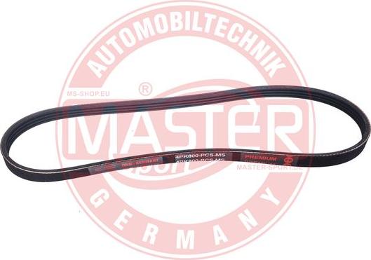 MASTER-SPORT GERMANY 4PK800-PCS-MS - Kanallı V kayışı parts5.com