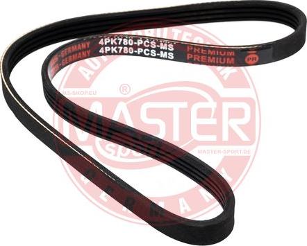 MASTER-SPORT GERMANY 4PK780-PCS-MS - Поликлиновой ремень parts5.com