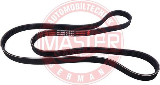 MASTER-SPORT GERMANY 6PK1710-PCS-MS - Hosszbordás szíj parts5.com