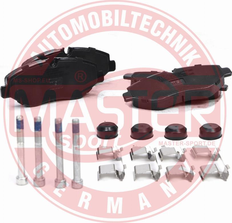 MASTER-SPORT GERMANY 13046048262N-SET-MS - Komplet zavornih oblog, ploscne (kolutne) zavore parts5.com