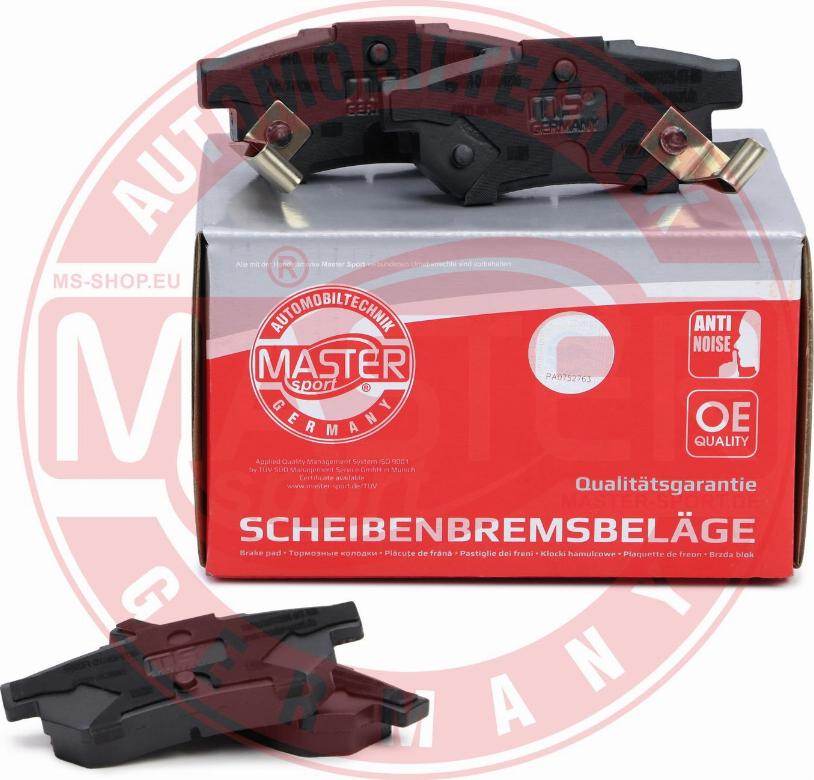 MASTER-SPORT GERMANY 13046059982N-SET-MS - Σετ τακάκια, δισκόφρενα parts5.com