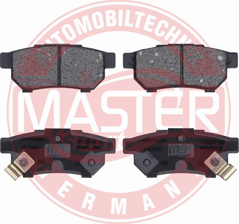 MASTER-SPORT GERMANY 13046059982N-SET-MS - Σετ τακάκια, δισκόφρενα parts5.com