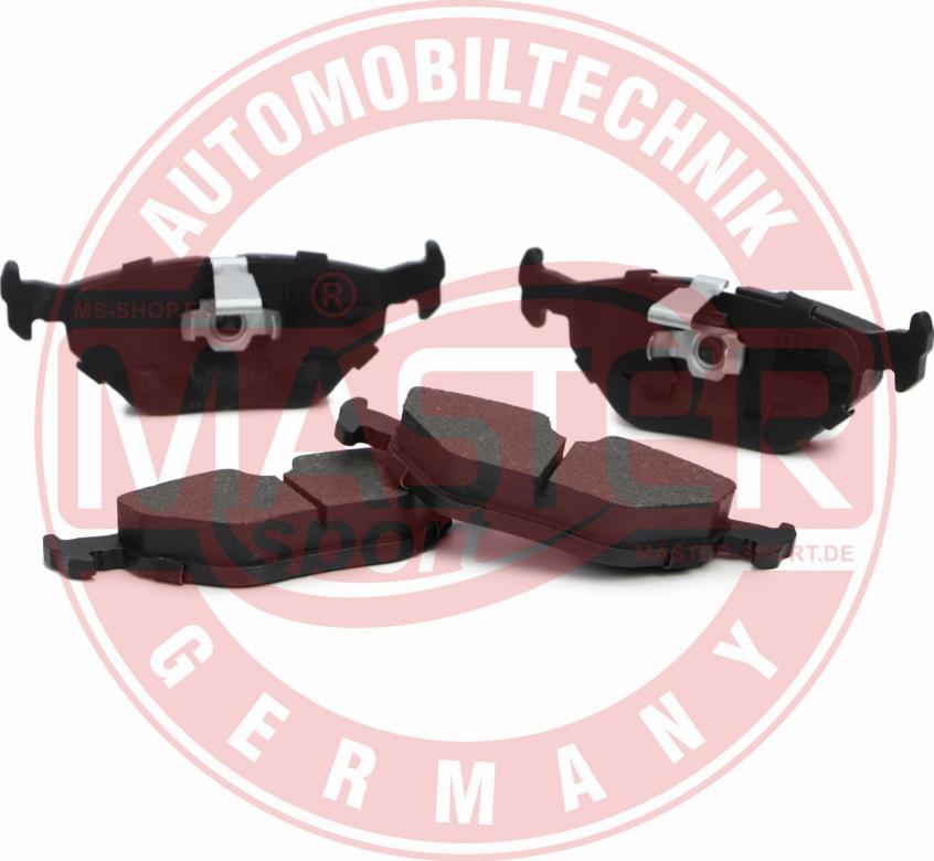 MASTER-SPORT GERMANY 13046036052N-SET-MS - Zestaw klocków hamulcowych, hamulce tarczowe parts5.com