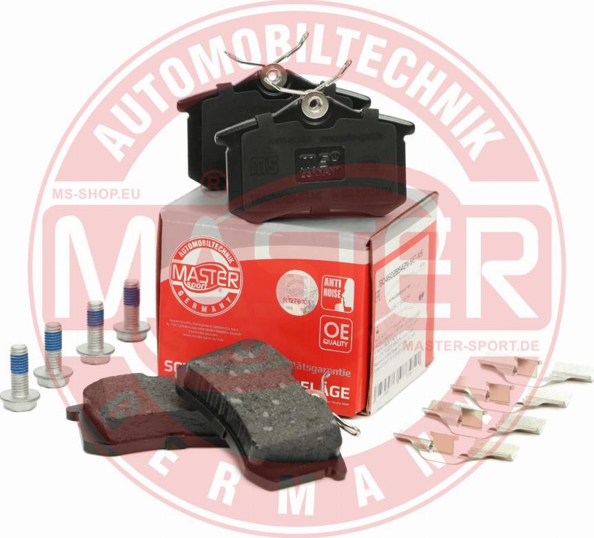 MASTER-SPORT GERMANY 13046028942N-SET-MS - Komplet zavornih oblog, ploscne (kolutne) zavore parts5.com