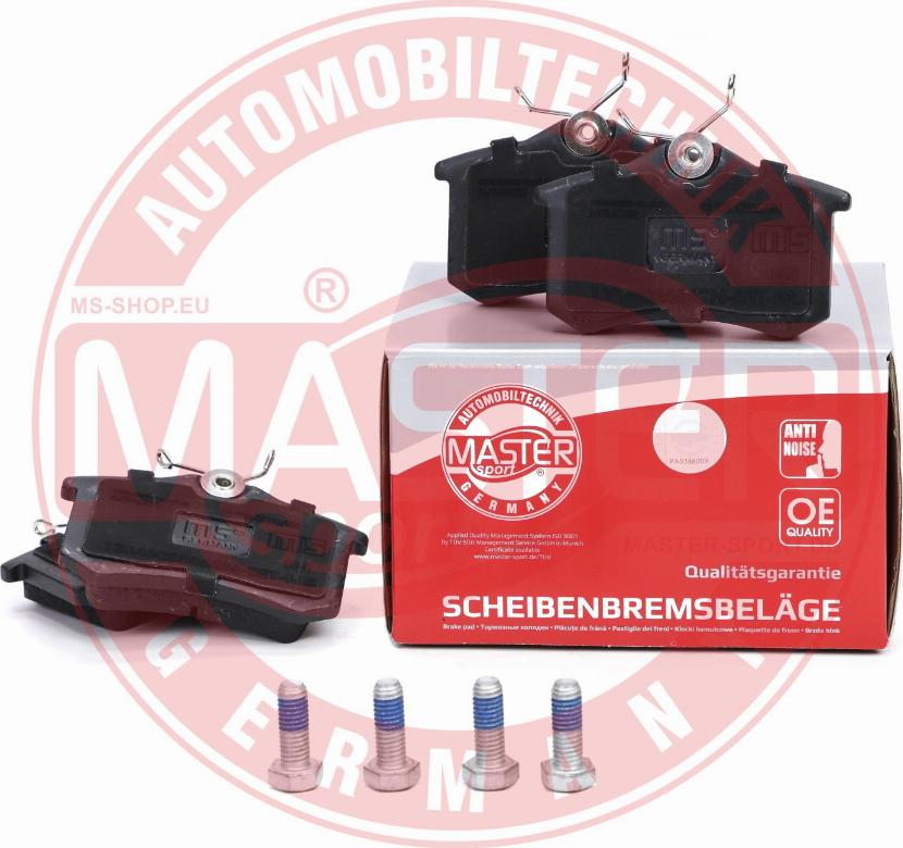 MASTER-SPORT GERMANY 13046028862N-SET-MS - Set placute frana,frana disc parts5.com