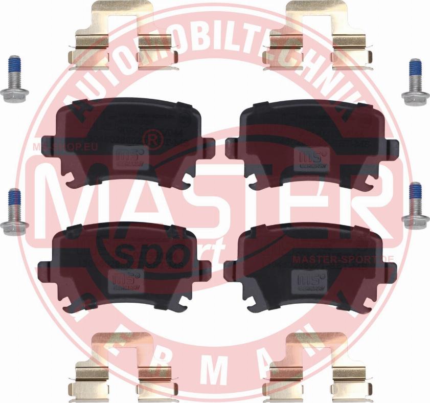 MASTER-SPORT GERMANY 13046028802T-SET-MS - Brake Pad Set, disc brake parts5.com