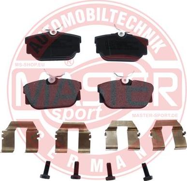 MASTER-SPORT GERMANY 13046028732N-SET-MS - Set placute frana,frana disc parts5.com