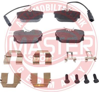 MASTER-SPORT GERMANY 13046028722N-SET-MS - Zestaw klocków hamulcowych, hamulce tarczowe parts5.com