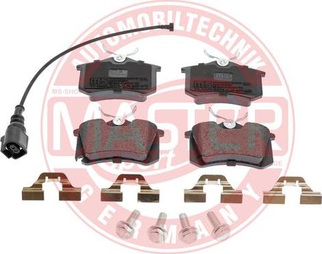 MASTER-SPORT GERMANY 13046028772N-SET-MS - Brake Pad Set, disc brake parts5.com