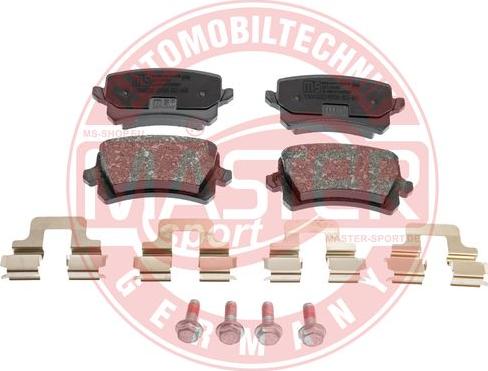 MASTER-SPORT GERMANY 13046027492N-SET-MS - Sada brzdových destiček, kotoučová brzda parts5.com