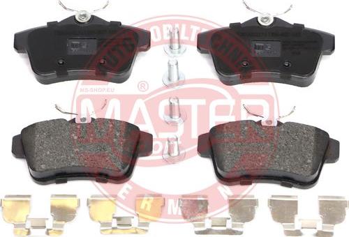 MASTER-SPORT GERMANY 13046027612N-SET-MS - Brake Pad Set, disc brake parts5.com