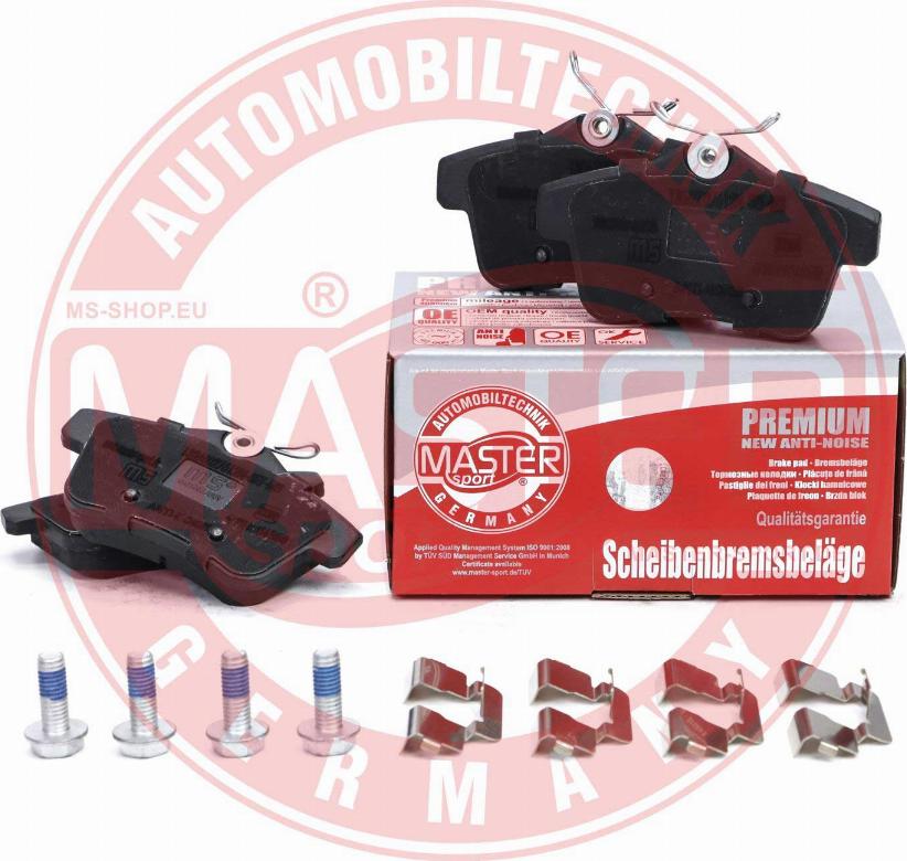 MASTER-SPORT GERMANY 13046027612N-SET-MS - Brake Pad Set, disc brake parts5.com