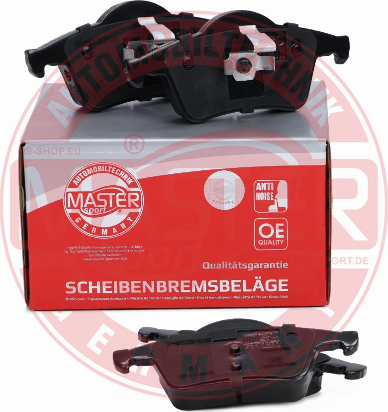 MASTER-SPORT GERMANY 13046071352N-SET-MS - Set placute frana,frana disc parts5.com