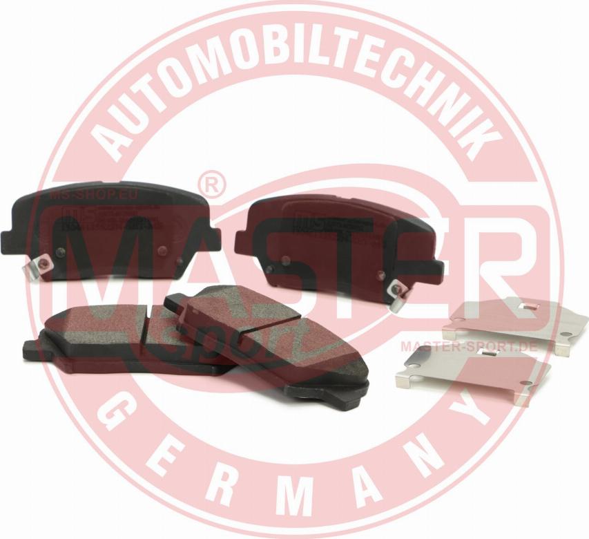 MASTER-SPORT GERMANY 13046135522N-SET-MS - Kit de plaquettes de frein, frein à disque parts5.com