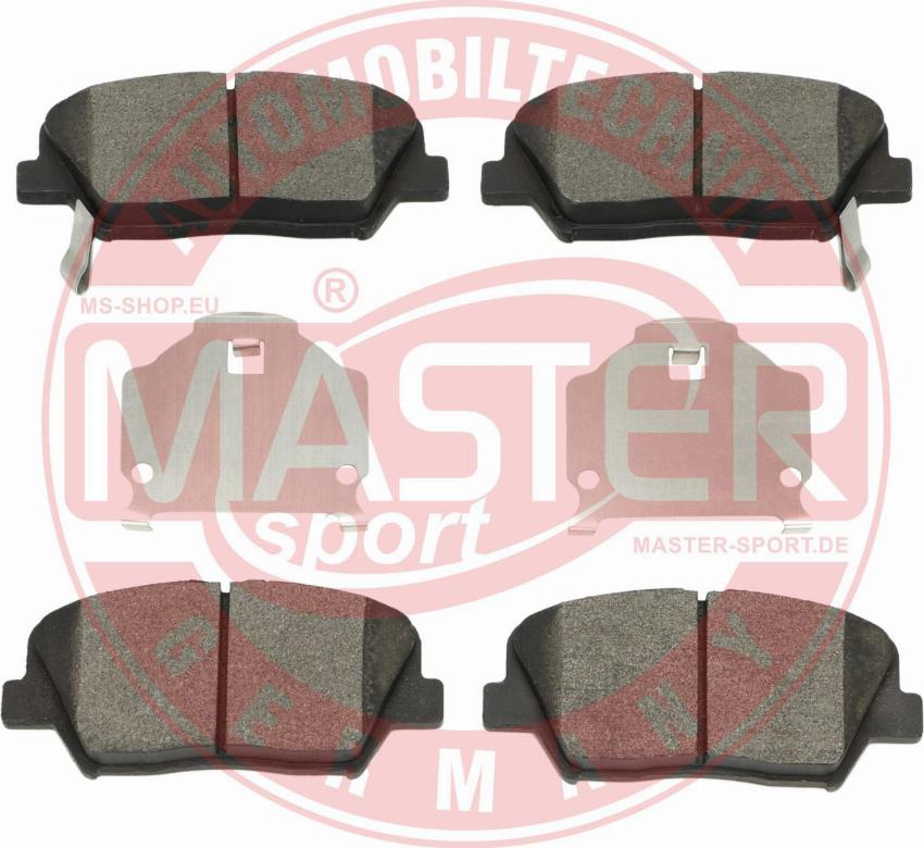 MASTER-SPORT GERMANY 13046135522N-SET-MS - Kit de plaquettes de frein, frein à disque parts5.com