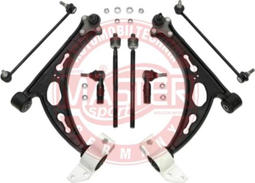 MASTER-SPORT GERMANY 36834/1-SET-MS - Set, suspensie roata parts5.com