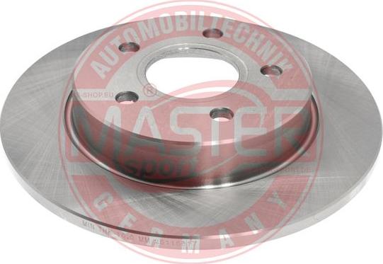 MASTER-SPORT GERMANY 24011101551-PCS-MS - Brake Disc parts5.com