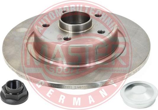 MASTER-SPORT GERMANY 2401110101B-PCS-MS - Zavorni kolut parts5.com