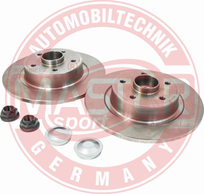 MASTER-SPORT GERMANY 2401110101B-SET-MS - Zavorni kolut parts5.com