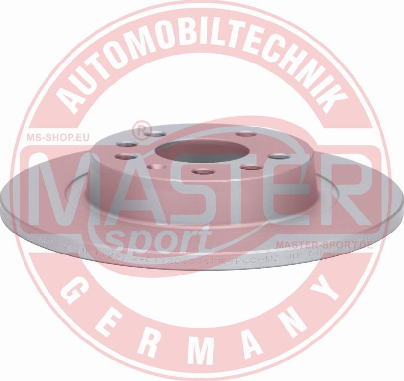 MASTER-SPORT GERMANY 24011201571PR-PCS-MS - Disc frana parts5.com