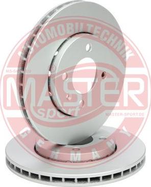 MASTER-SPORT GERMANY 24012202811-SET-MS - Disco de freno parts5.com