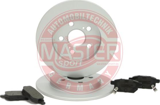 MASTER-SPORT GERMANY 200901630 - Set frana, frana disc parts5.com