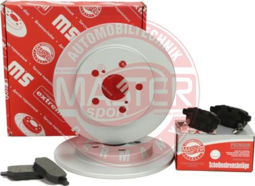 MASTER-SPORT GERMANY 200901630 - Set frana, frana disc parts5.com