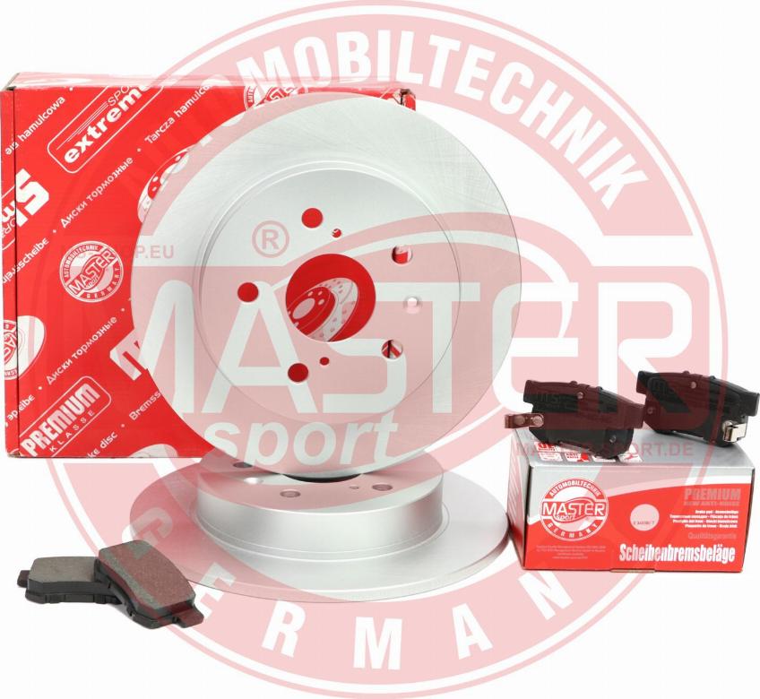 MASTER-SPORT GERMANY 200901670 - Set frana, frana disc parts5.com