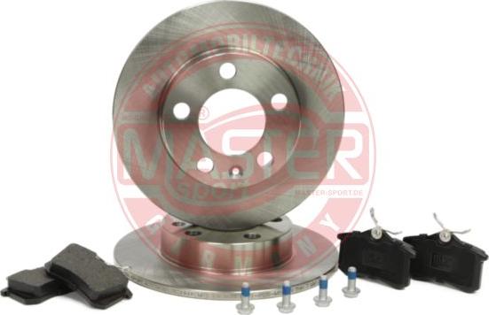 MASTER-SPORT GERMANY 200901232 - Set frana, frana disc parts5.com