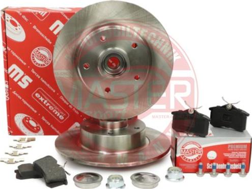 MASTER-SPORT GERMANY 200801160 - Set frana, frana disc parts5.com