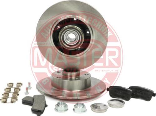 MASTER-SPORT GERMANY 201061900 - Brake Set, disc brakes parts5.com