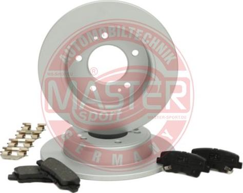 MASTER-SPORT GERMANY 201003680 - Set frana, frana disc parts5.com