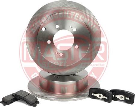 MASTER-SPORT GERMANY 201003300 - Brake Set, disc brakes parts5.com