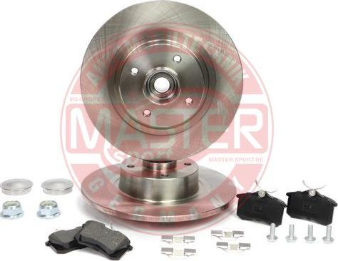 MASTER-SPORT GERMANY 201003250 - Set frana, frana disc parts5.com