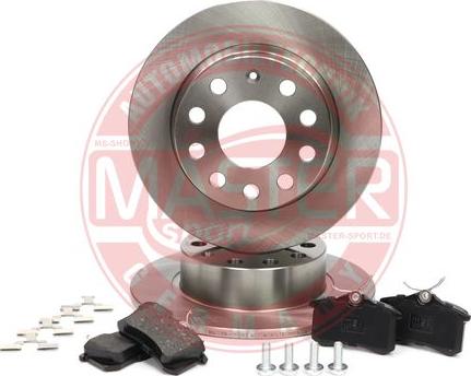 MASTER-SPORT GERMANY 201002770 - Brake Set, disc brakes parts5.com