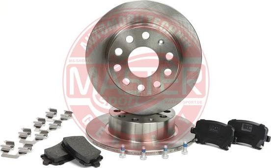 MASTER-SPORT GERMANY 201002771 - Brake Set, disc brakes parts5.com