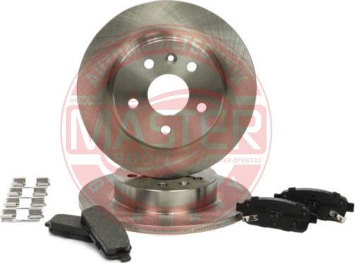 MASTER-SPORT GERMANY 201201880 - Brake Set, disc brakes parts5.com