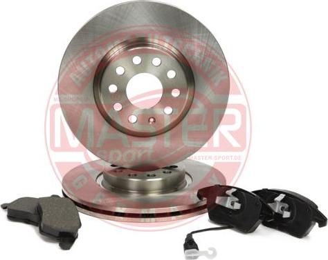 MASTER-SPORT GERMANY 202501581 - Set frana, frana disc parts5.com