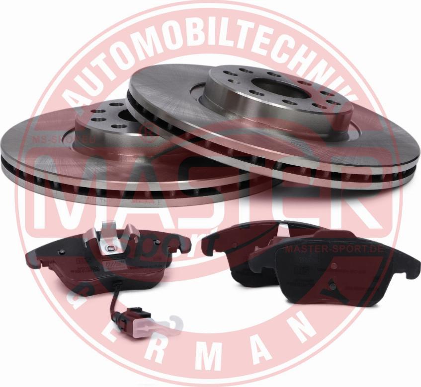 MASTER-SPORT GERMANY 202501582 - Set frana, frana disc parts5.com