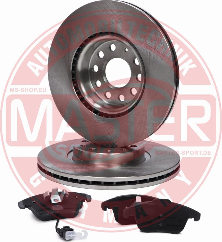 MASTER-SPORT GERMANY 202501582 - Set frana, frana disc parts5.com