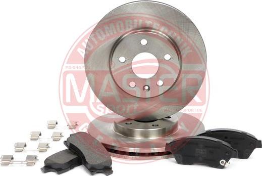 MASTER-SPORT GERMANY 202601650 - Set frana, frana disc parts5.com