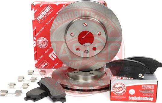 MASTER-SPORT GERMANY 202601650 - Set frana, frana disc parts5.com