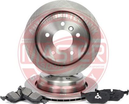 MASTER-SPORT GERMANY 202001540 - Set frana, frana disc parts5.com