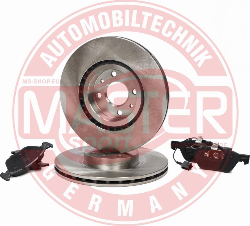 MASTER-SPORT GERMANY 202201471 - Set frana, frana disc parts5.com