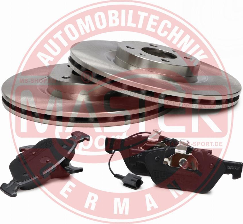 MASTER-SPORT GERMANY 202201471 - Set frana, frana disc parts5.com