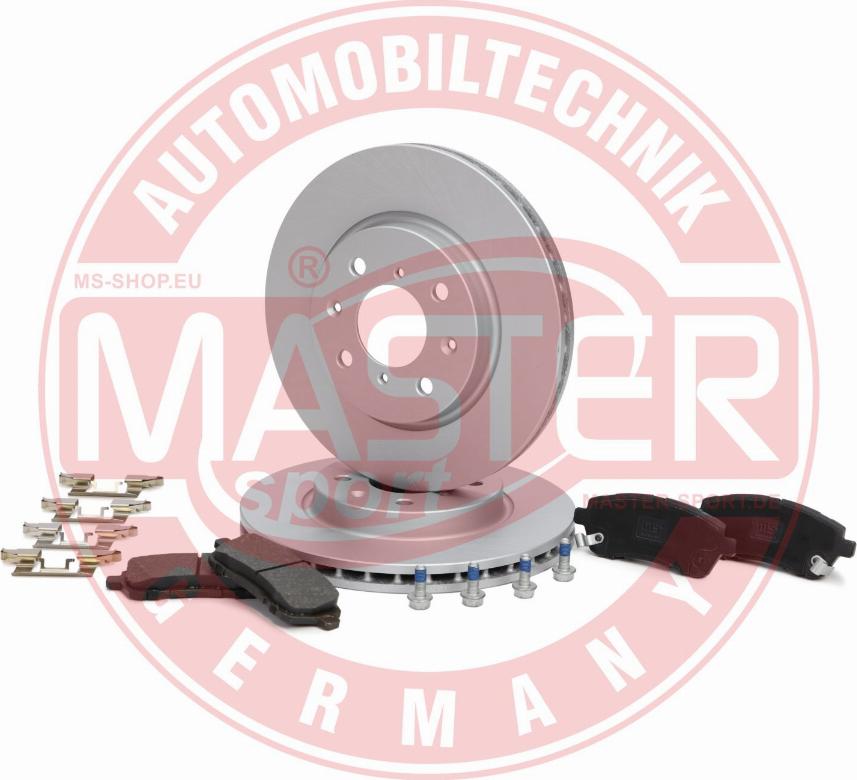 MASTER-SPORT GERMANY 202202800 - Set frana, frana disc parts5.com