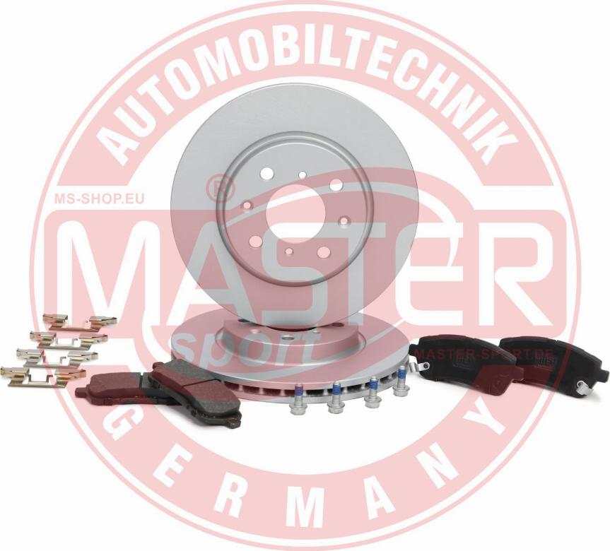 MASTER-SPORT GERMANY 202202800 - Set frana, frana disc parts5.com